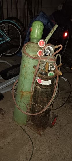 Oxy - Acethlene Torch Kit W/2 Tanks