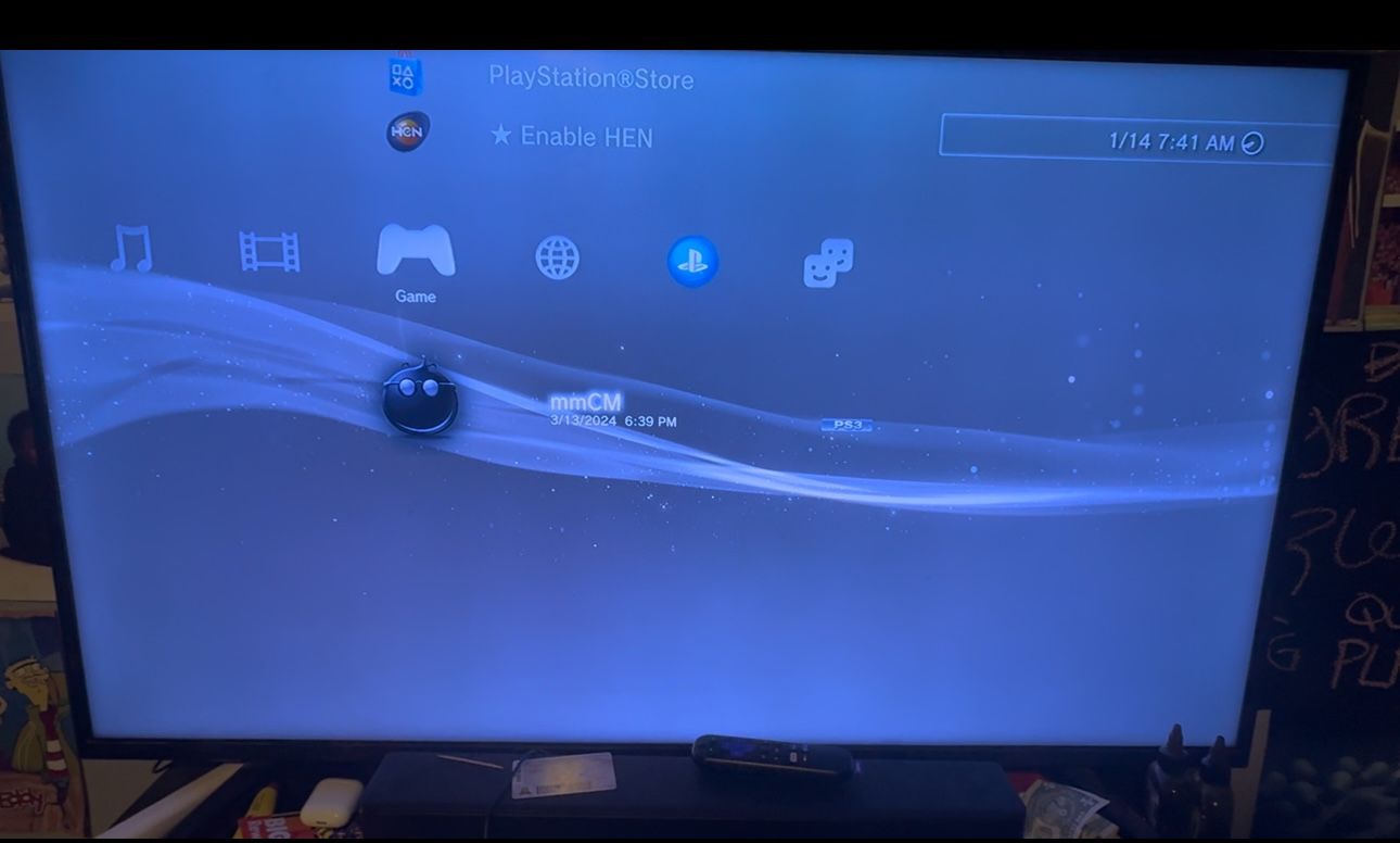 Slim PS3 With Classic Games