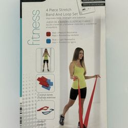 Crane 4 Pc. Stretch Band And I Set. MS-131.