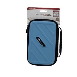 Nintendo Game Traveler Hard Case Carrier w/ Handle 2DS 3DS 3DSXL Blue