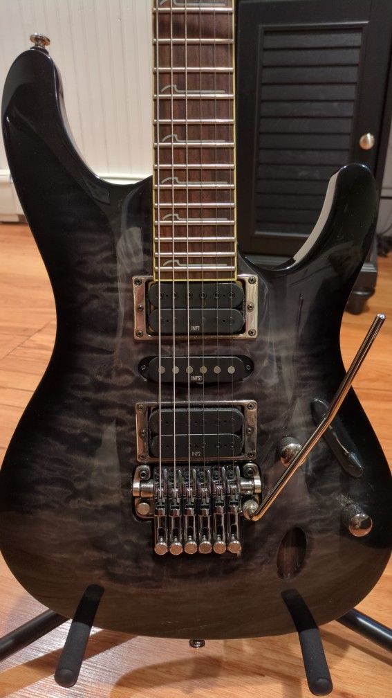 Ibanez S570DXQM S Series Gray burst; Offers Welcomed for Sale in ...