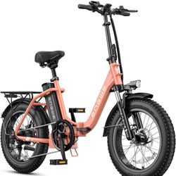 ENGWE 1125W/750W Electric Bike for Adults, L20 2.0 20''×3.0" Fat Tire Electric Bicycle 52V/36V 13Ah Removable Battery Max Range 68/62Miles & 28/20MPH