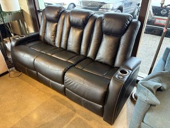 Three Seat Reclining Theater Couch