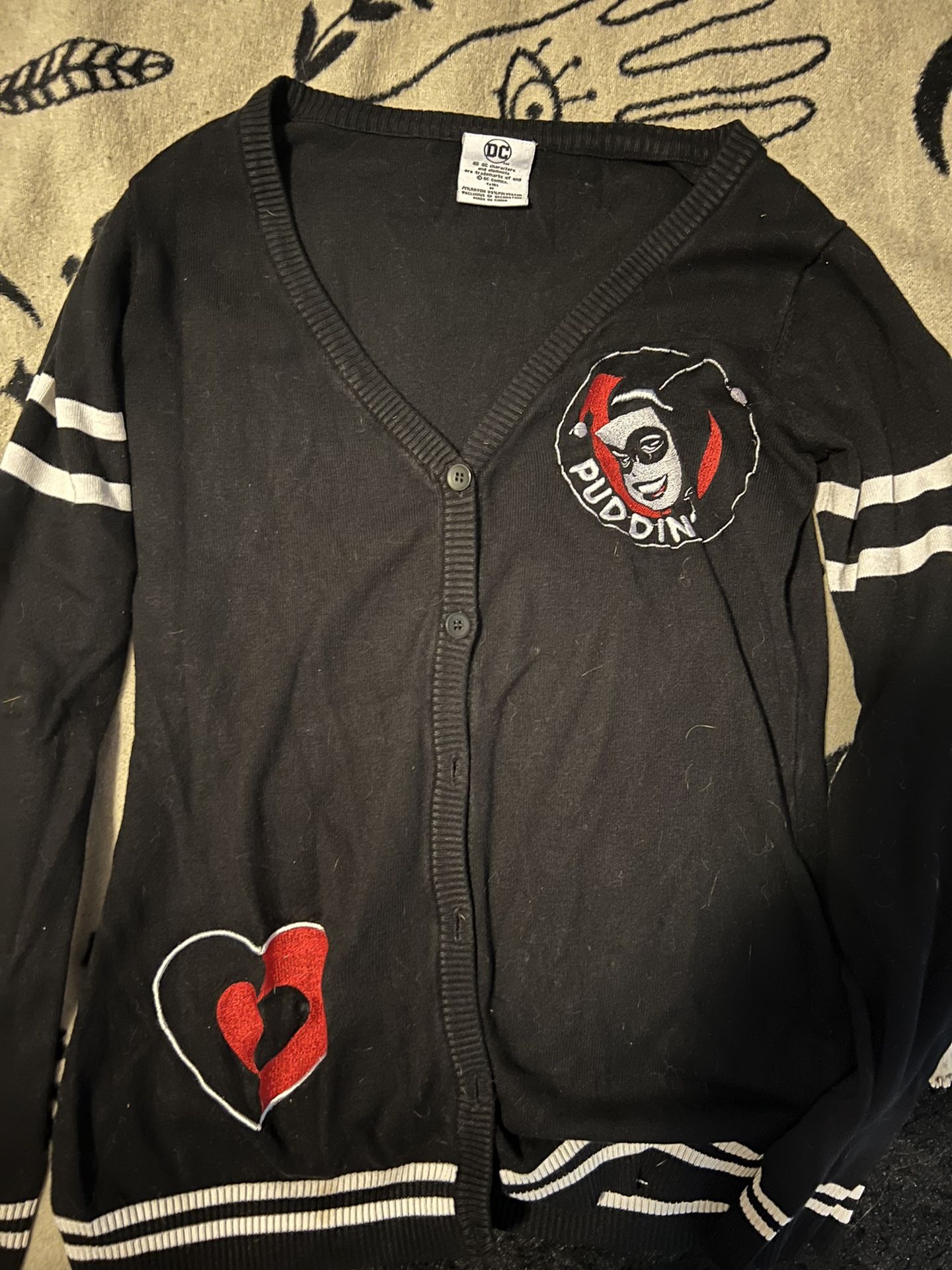 Harley Quinn Puddin Cardigan