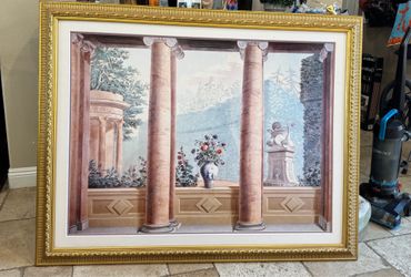 Mediterranean Style Picture Frame