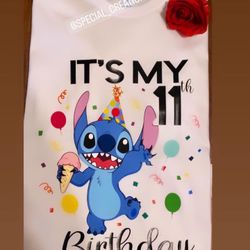 Custom Stich Birthday Shirts 🥳
