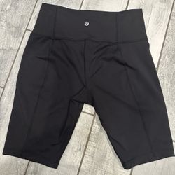 Lululemon Align High Rise Biker Short Black Athletic lulu Lemon