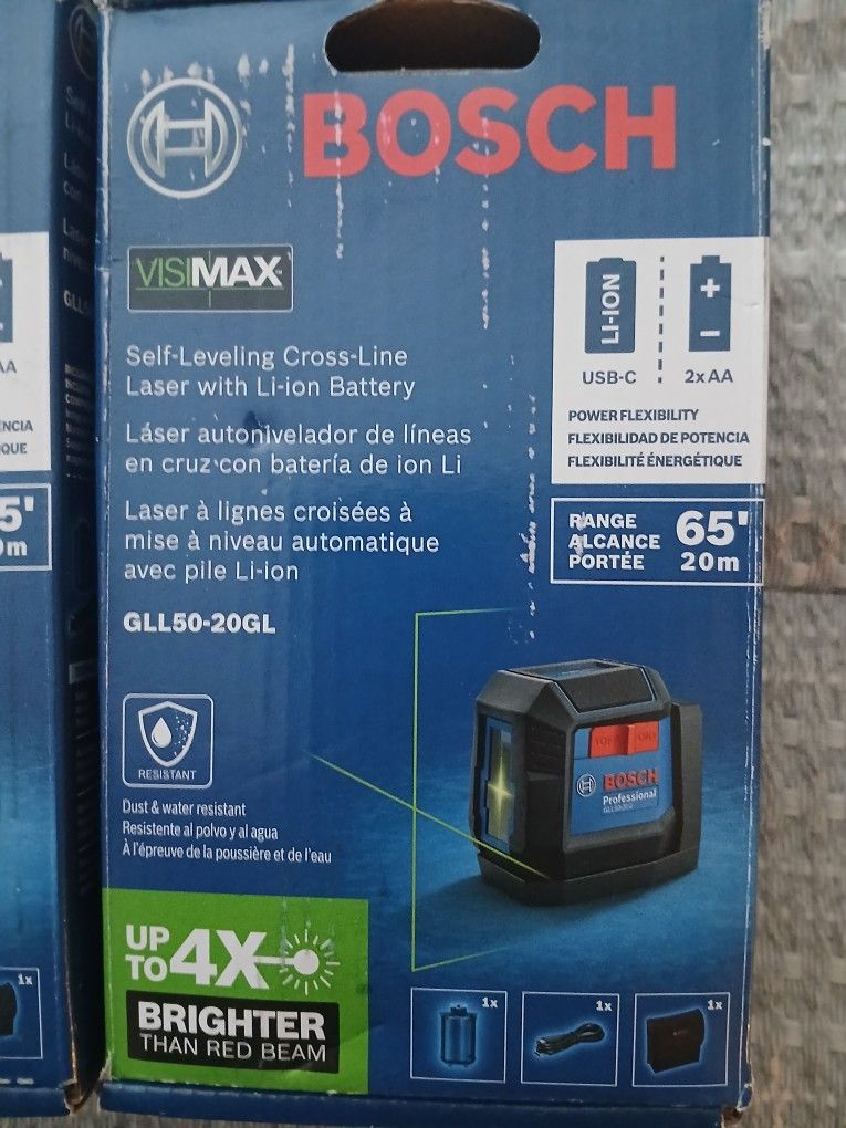 Bosch Lazer Level With Tripod