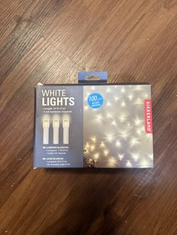 Unused LED string lights