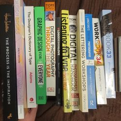 Graphic Design & Photography Book Bundle