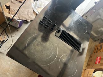 GE PROFILE ELectric downdraft cooktop