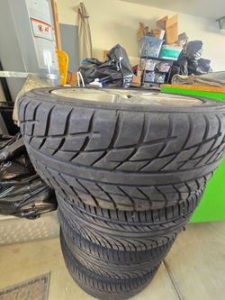 Tires and rims from 2006 saab