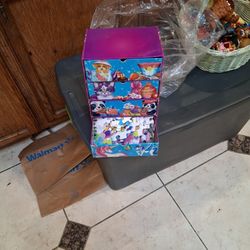 Lisa Frank Designed Box With Puzzles 