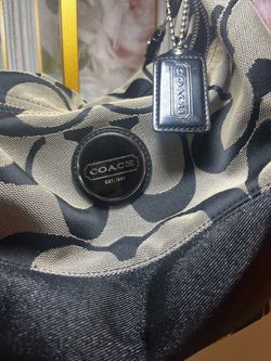Coach Signature Canvas Handbag