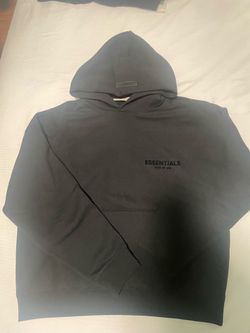 Essentials hoodie black