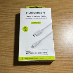 USB-C To lighting Charging Cable