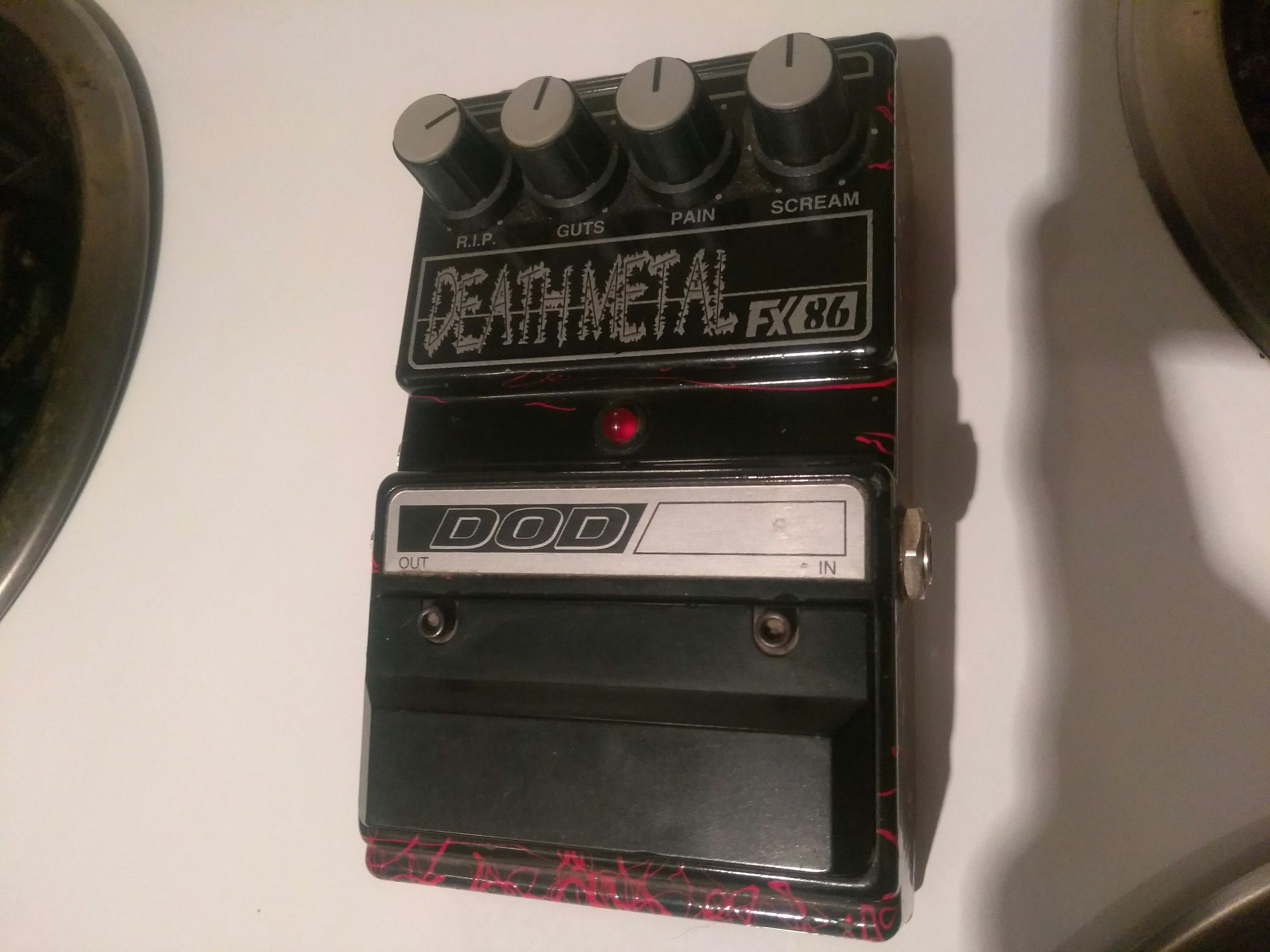 DOD DEATH METAL FX86A DISTORTION PEDAL for Sale in DW GDNS, TX