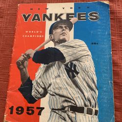 Collectible 1957 YANKEE yearbook with all pages
