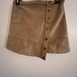NOWADAYS KHAKI SKIRT