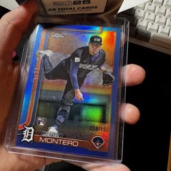 Keizer Montero Baseball Card 