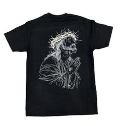 Limited Edition BluestripsLA Jesus Tee - Black