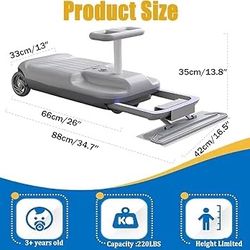 kids' electric cleaning go-kart