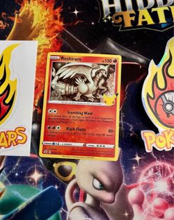 Pokémon Reshiram Holo Card Celebrations