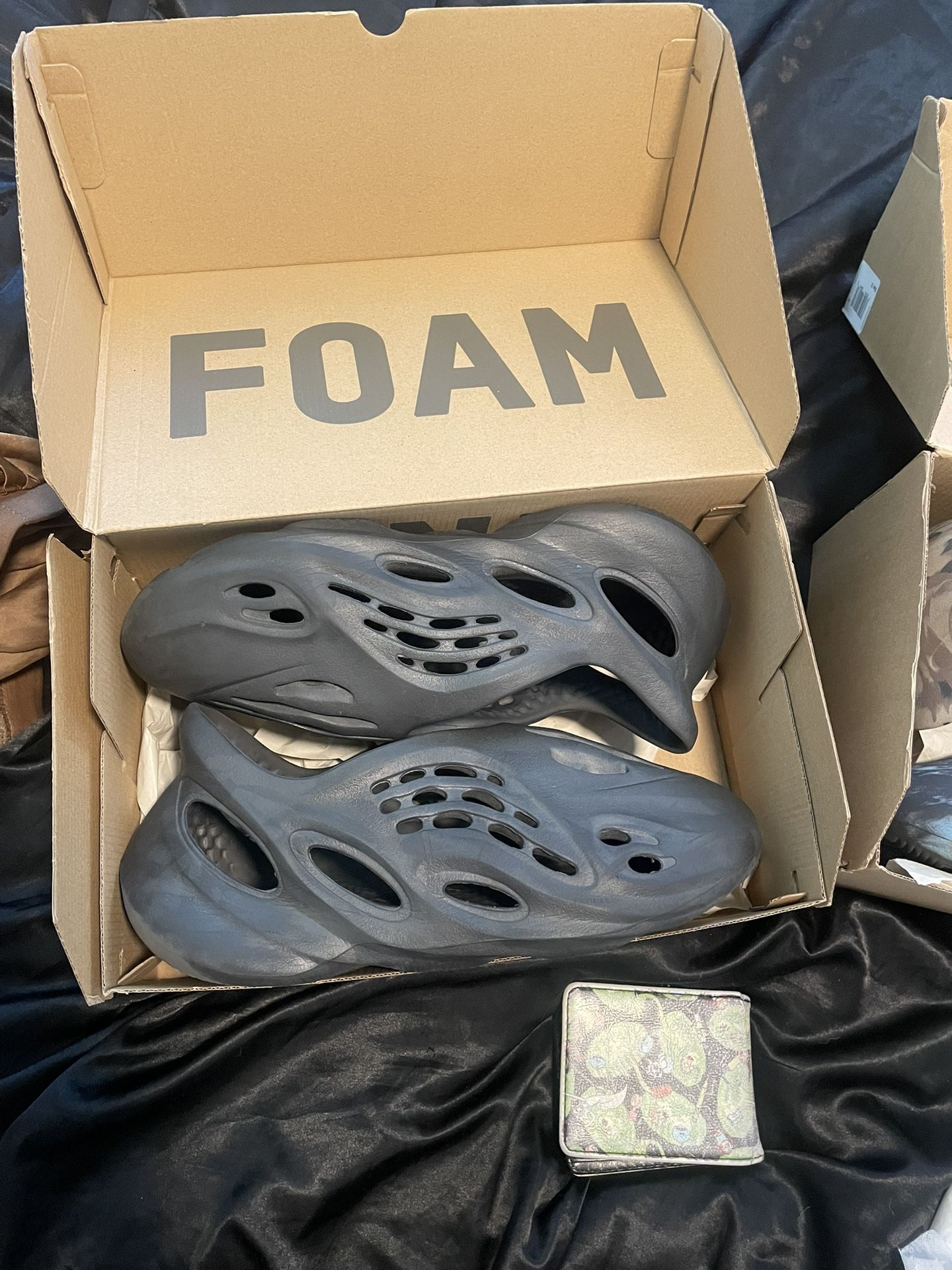 Black Yeezy Foam RNRS Size 12 