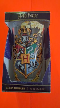 Harry Potter Glass Tumbler/"NEW"