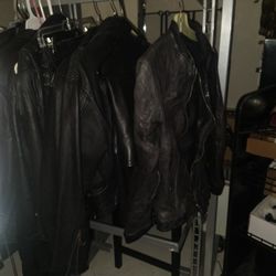 Leather Vest,  Shorts, Jackets, Chaps And Pants 