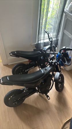 2 Electric mini kid bikes