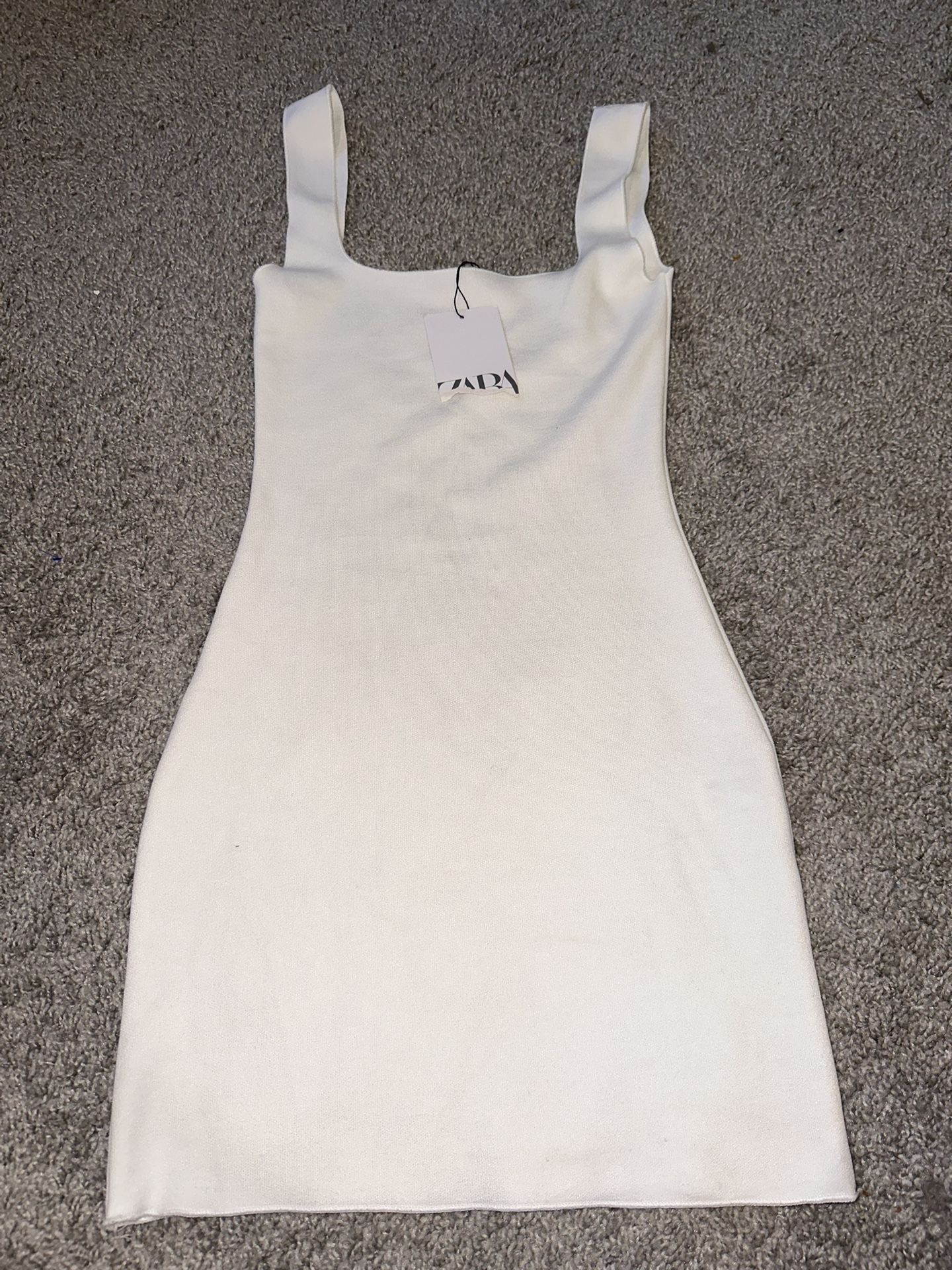 Zara White Mini Dress