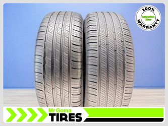 2 MICHELIN PRIMACY TOUR A/S 225/55R19 USED TIRES 7.7/32 TREAD 99V 2255519