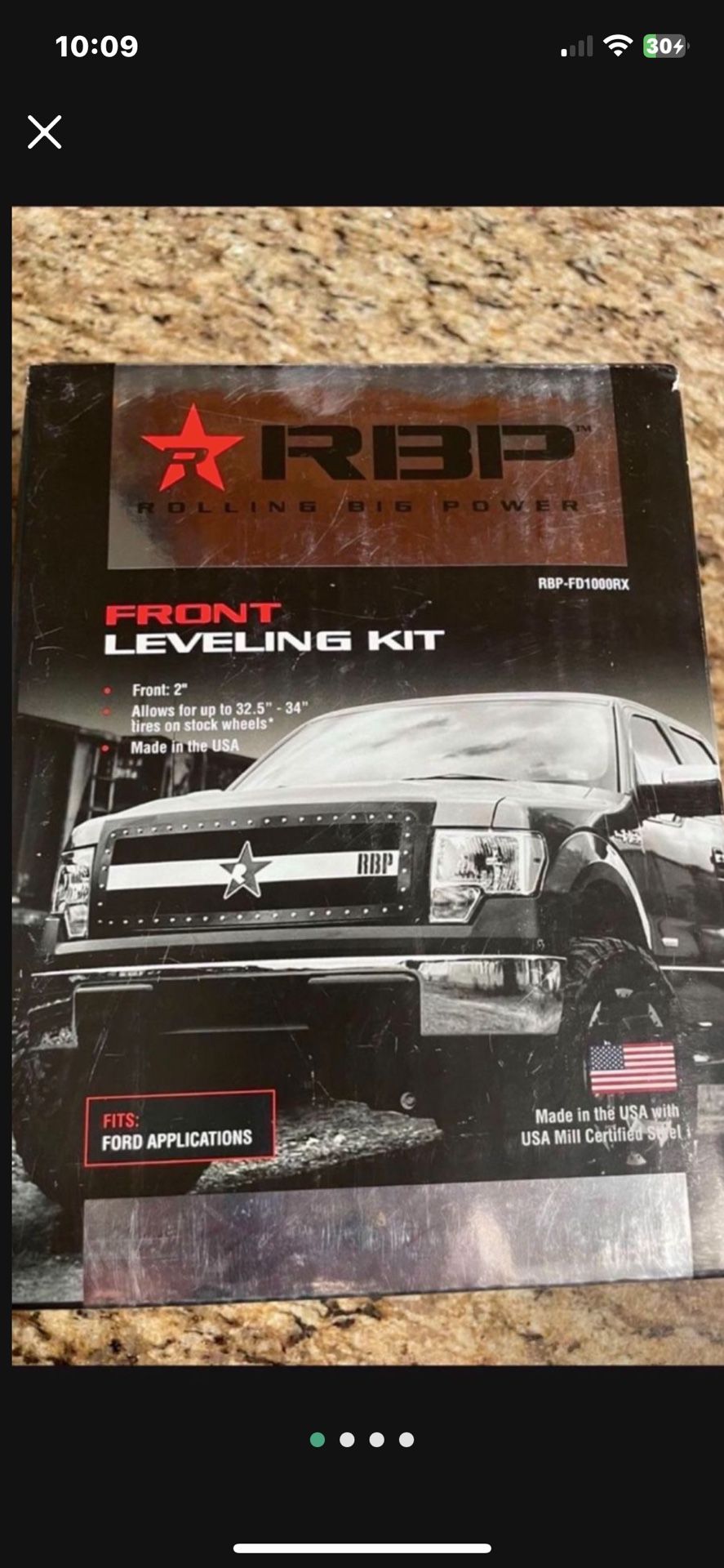 RBP RBP- 2” 1/4 Leveling Kit (Ford F150) 04 To 2016