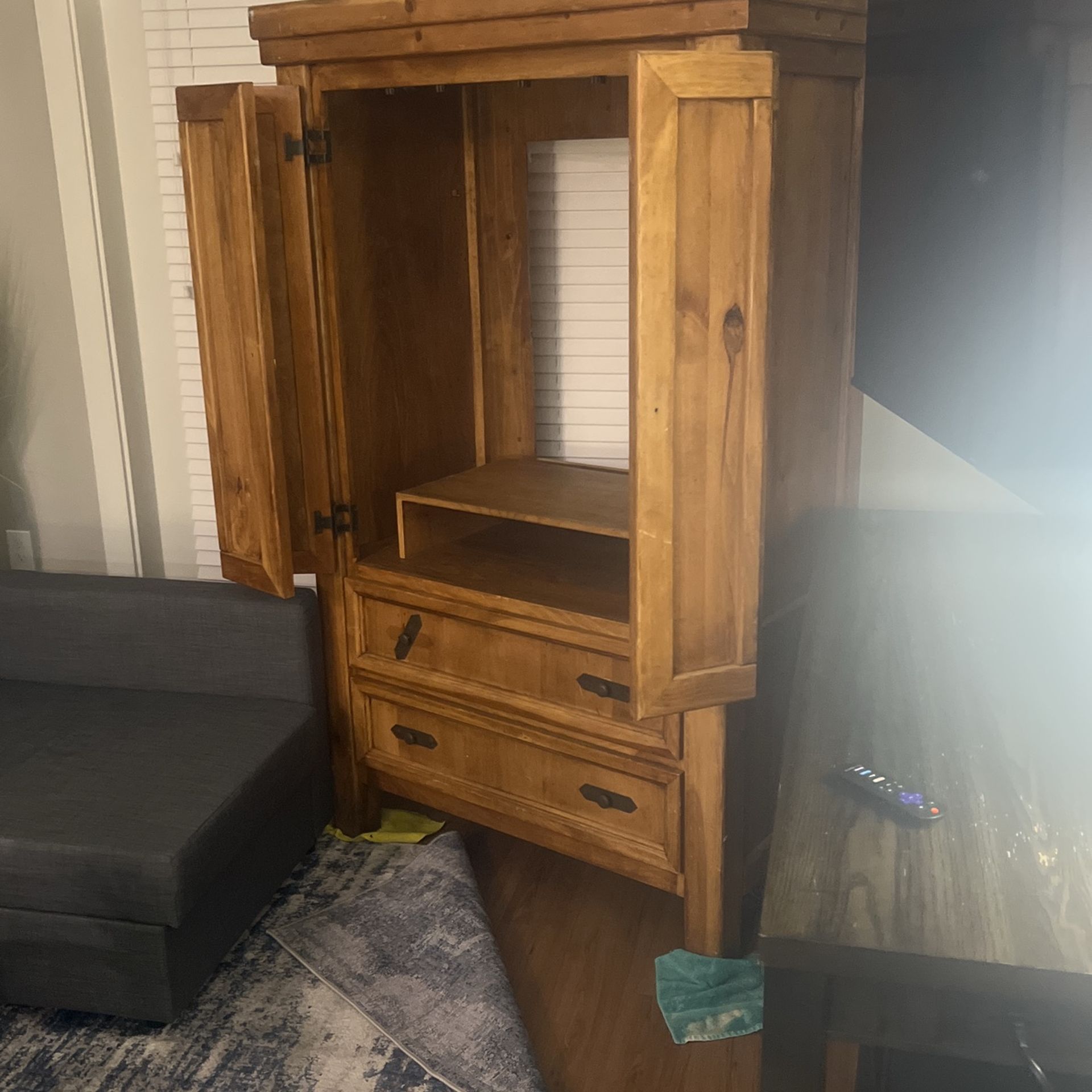 Solid Wood Armoire