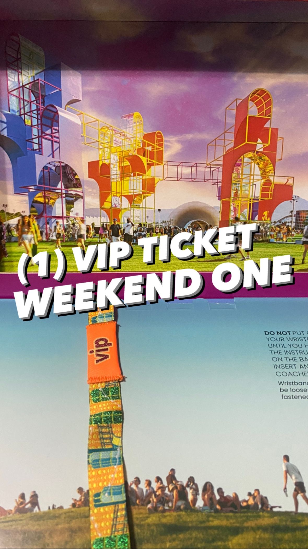 WEEKEND 1 - VIP COACHELLA TICKET