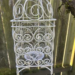 Birdcage/candle holder