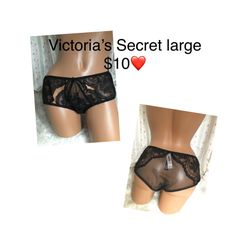 New Panty Victoria Secret Large ❤️❤️❤️firm Price