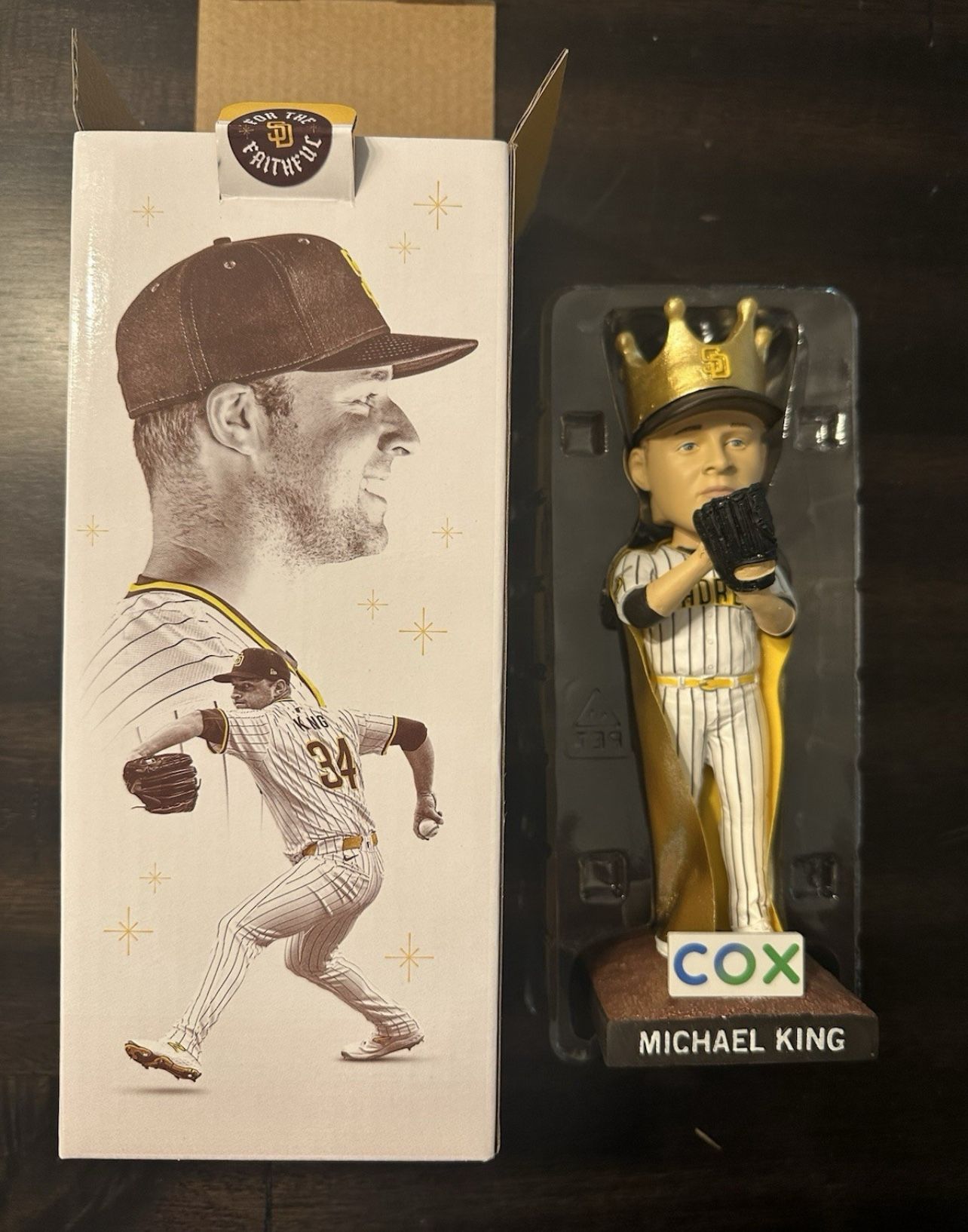 San Diego Padres SGA Michael King Bobblehead