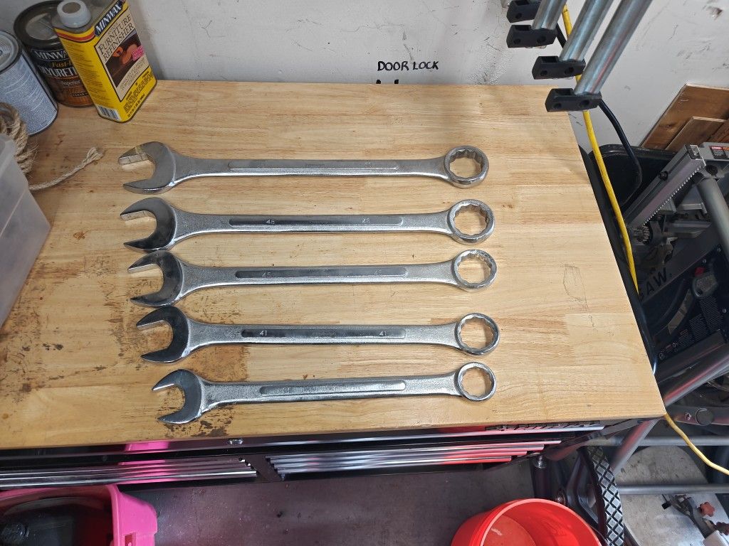 Pittsburgh Jumbo Metric Wrench Set