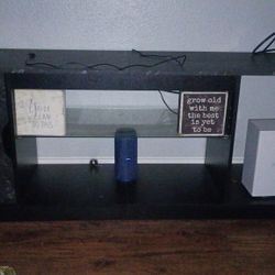 Large Black TV Stand / Entertainment Center (Fits 55”–65” TV)