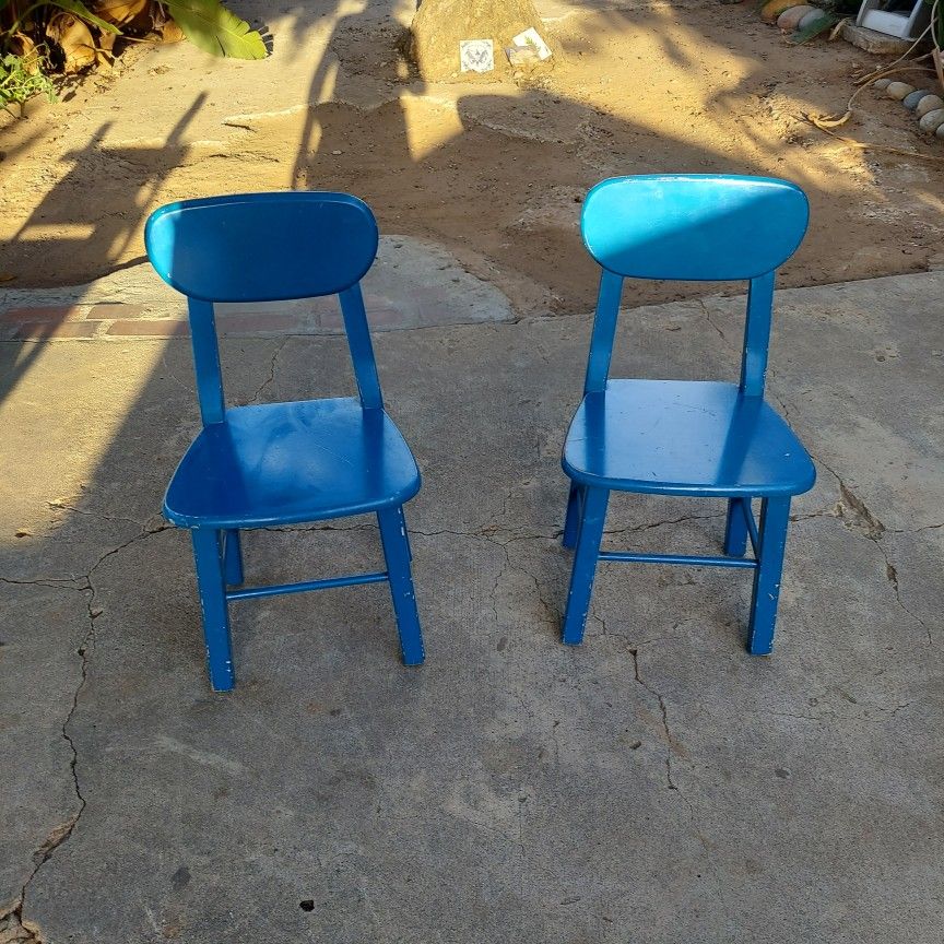 2 Toddler Chairs