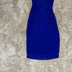 Deep Blue Dress