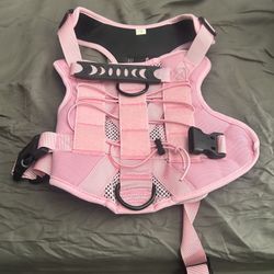Large Pink Dog Harness NEW 