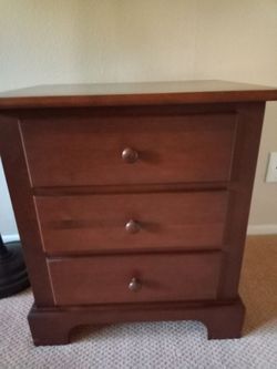 Wooden Nightstand