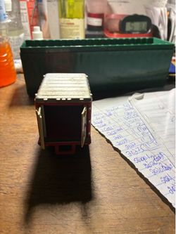 A vintage Budweiser delivery truck