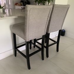 Two Bar Stools Price Firm