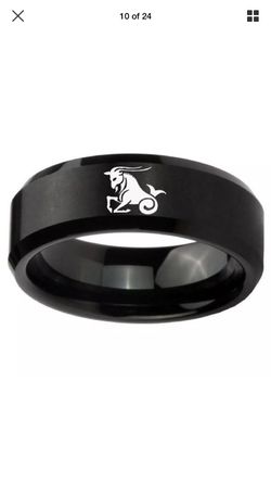 Capricorn Zodiac Sign Constellation Ring