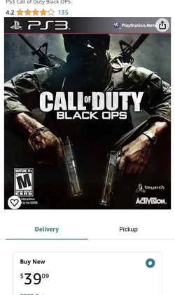 PS3 CALL OF DUTY BLACK OPS