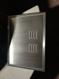 BBQ door 23”W x 17”H